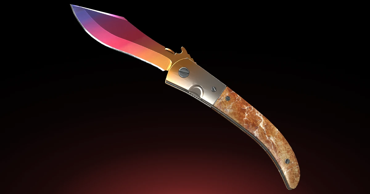 Navaja Knife | Fade skin in CS2