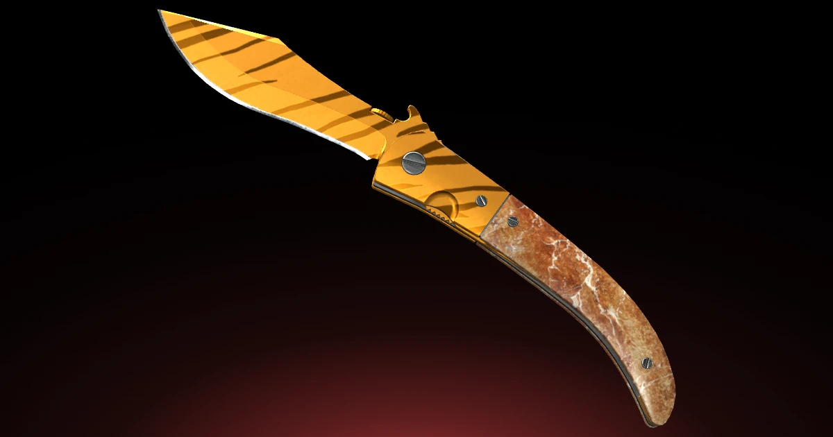 Navaja Knife | Tiger Tooth skin in CS2