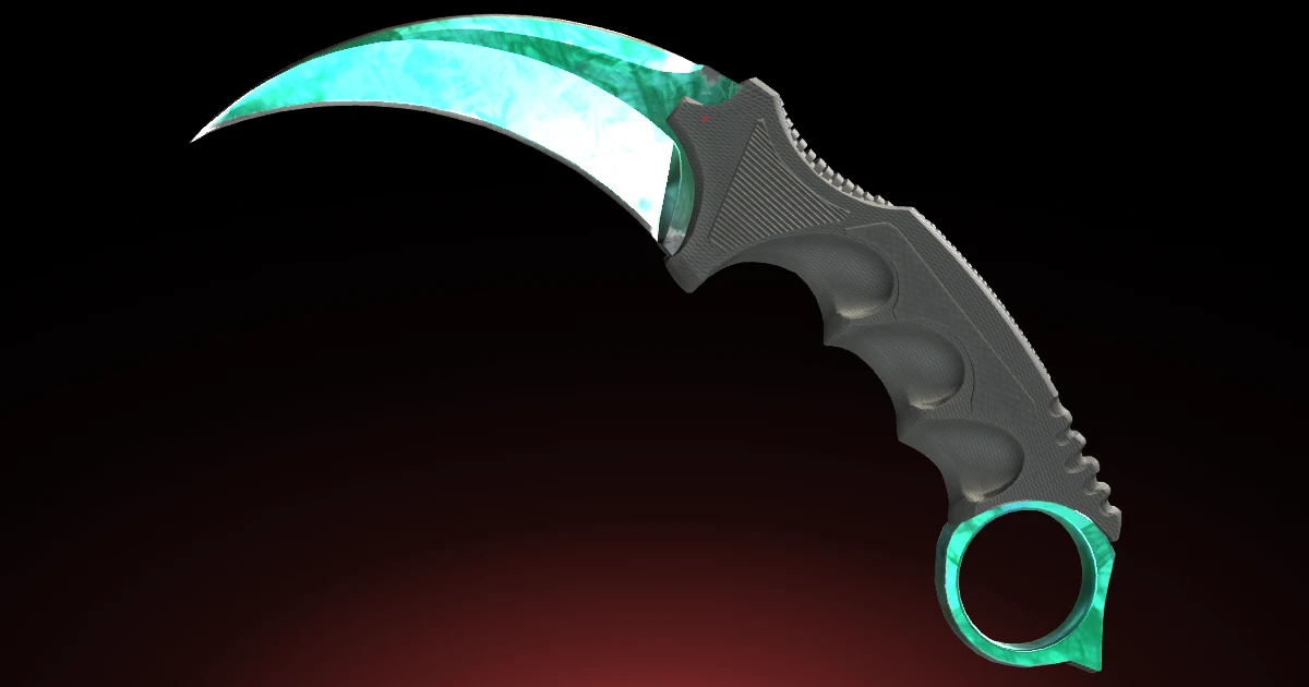 Karambit | Gamma Doppler skin in CS2