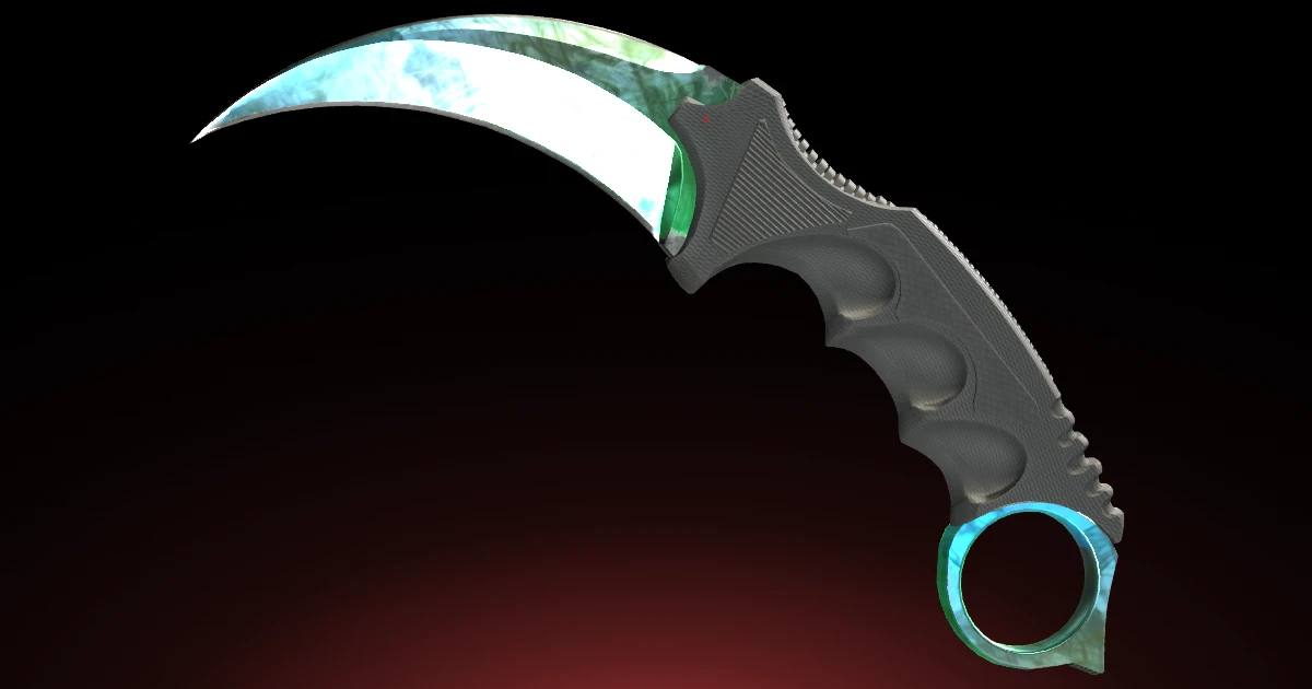 Karambit | Gamma Doppler skin in CS2