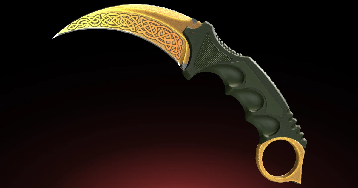 Karambit | Lore skin in CS2