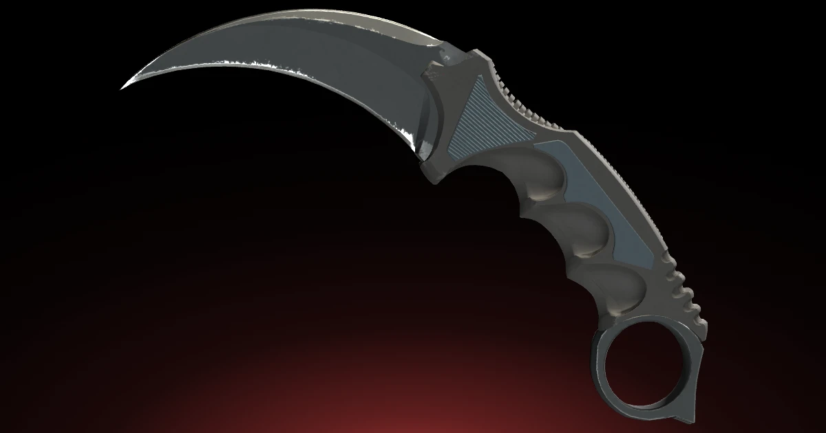 Karambit | Night skin in CS2