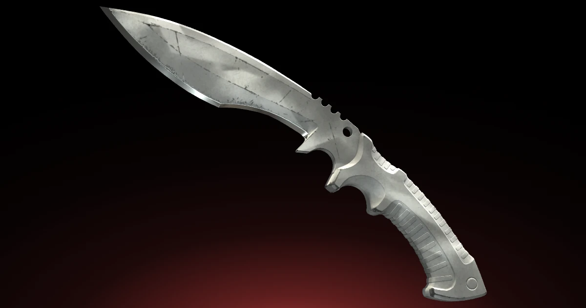 Kukri Knife | Urban Masked skin in CS2