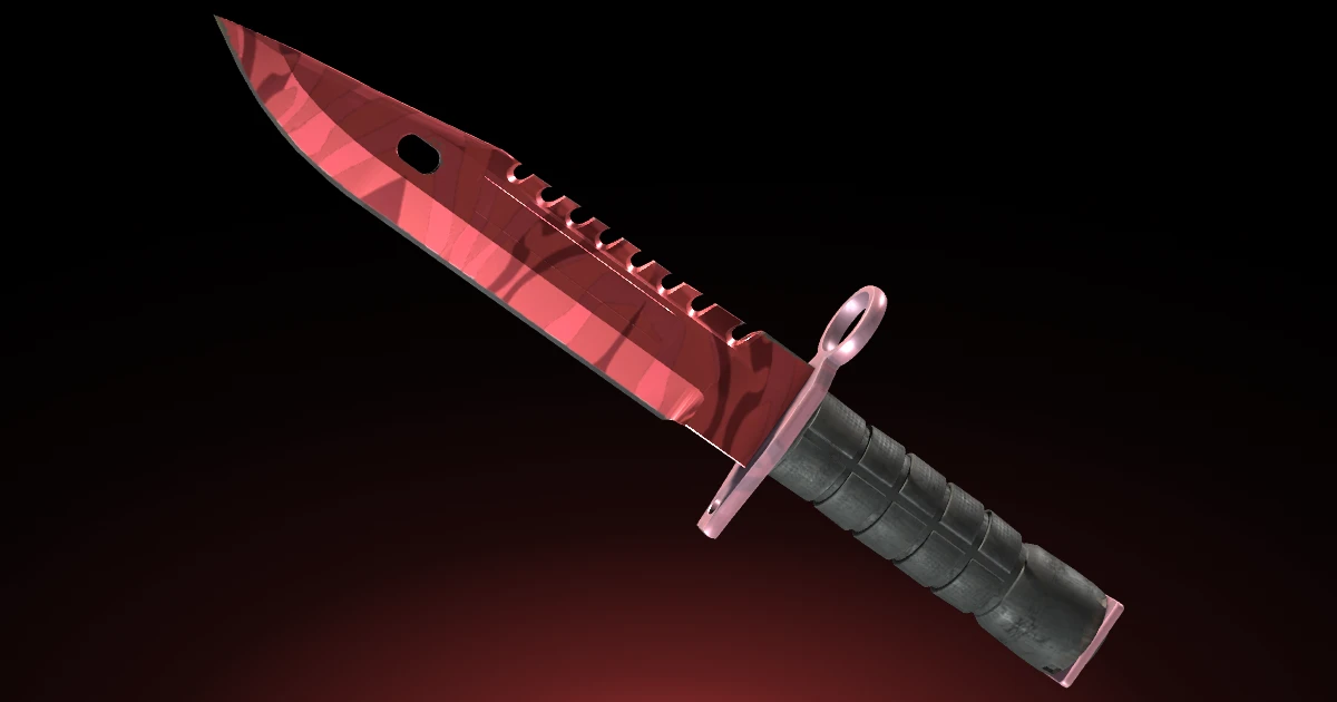 M9 Bayonet | Slaughter skin in CS2