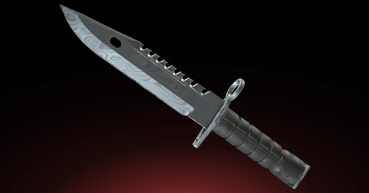 M9 Bayonet | Damascus Steel skin in CS2