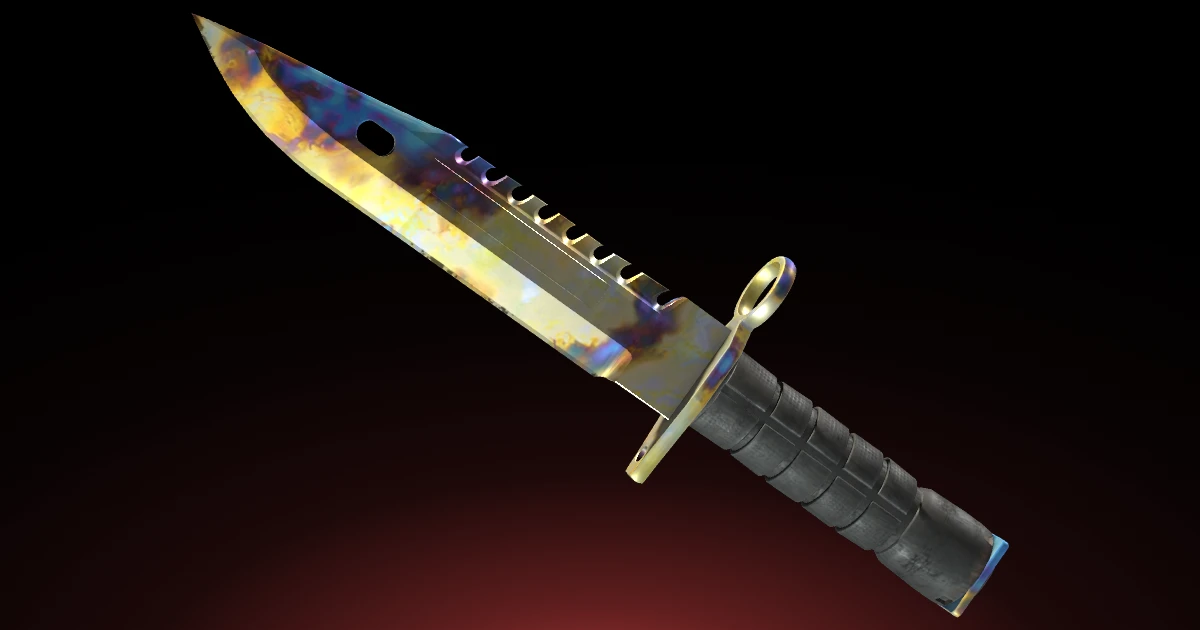 M9 Bayonet | Case Hardened skin in CS2