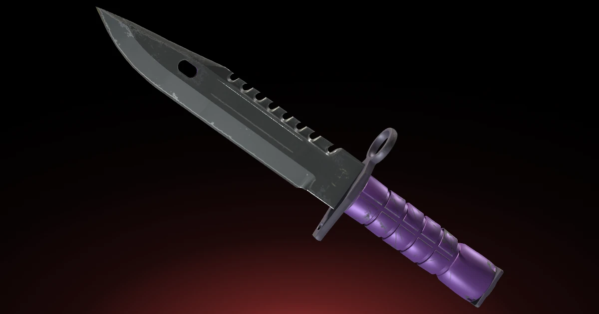 M9 Bayonet | Ultraviolet skin in CS2