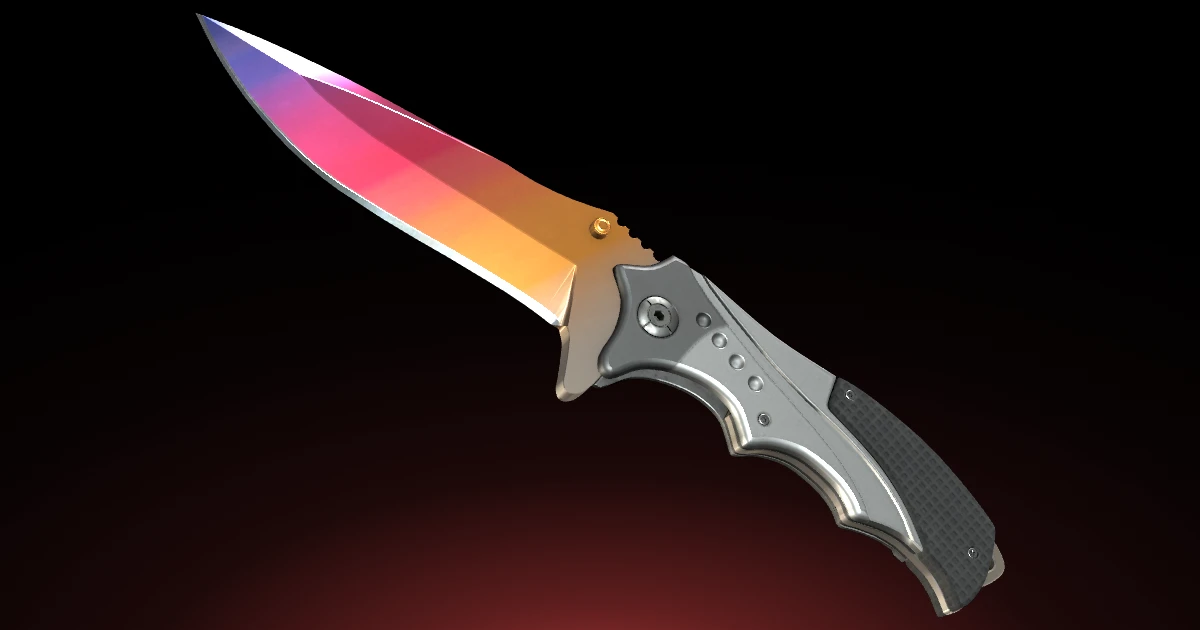 Nomad Knife | Fade skin in CS2