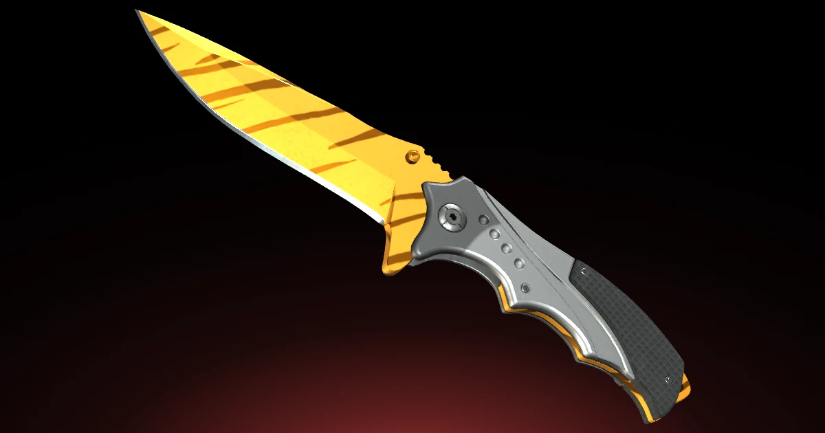 Nomad Knife | Tiger Tooth skin in CS2