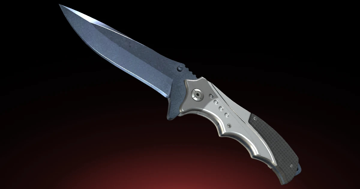 Nomad Knife | Blue Steel skin in CS2