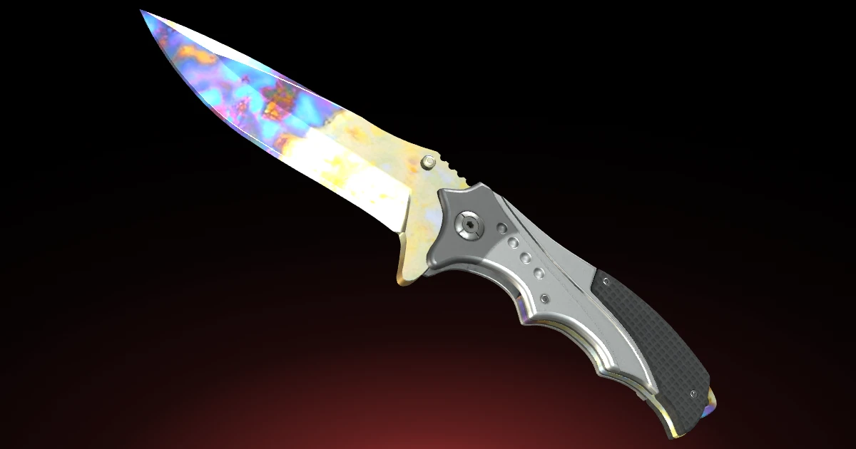 Nomad Knife | Case Hardened skin in CS2