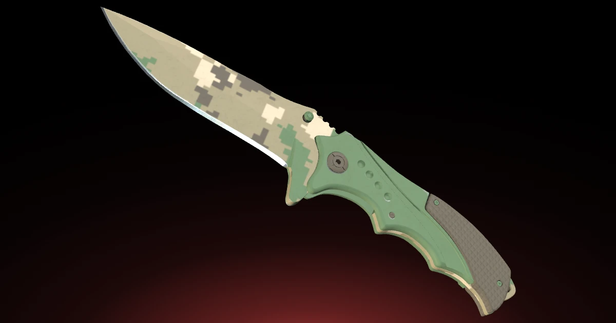 Nomad Knife | Forest DDPAT skin in CS2