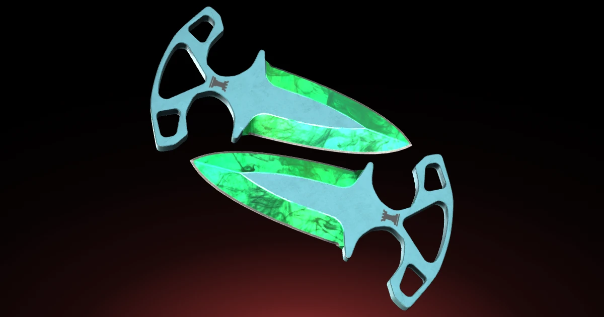 Shadow Daggers | Gamma Doppler skin in CS2