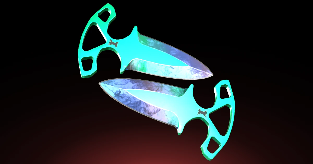 Shadow Daggers | Gamma Doppler skin in CS2