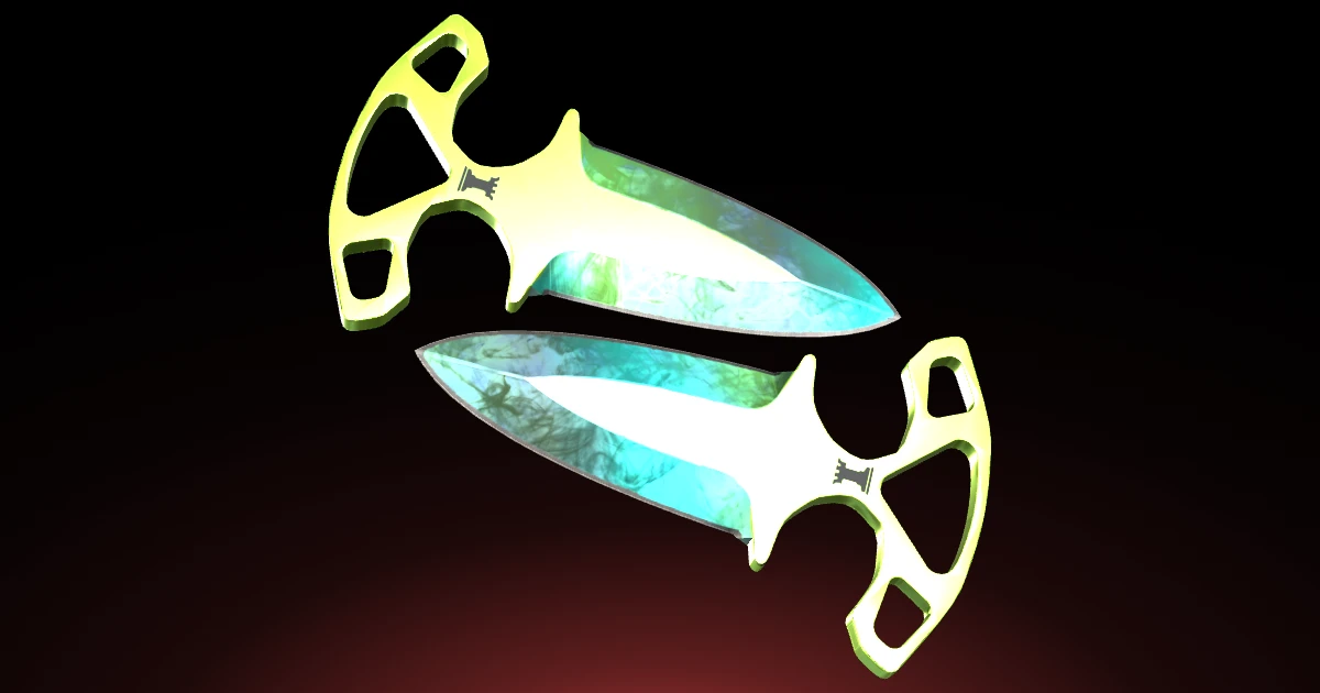Shadow Daggers | Gamma Doppler skin in CS2