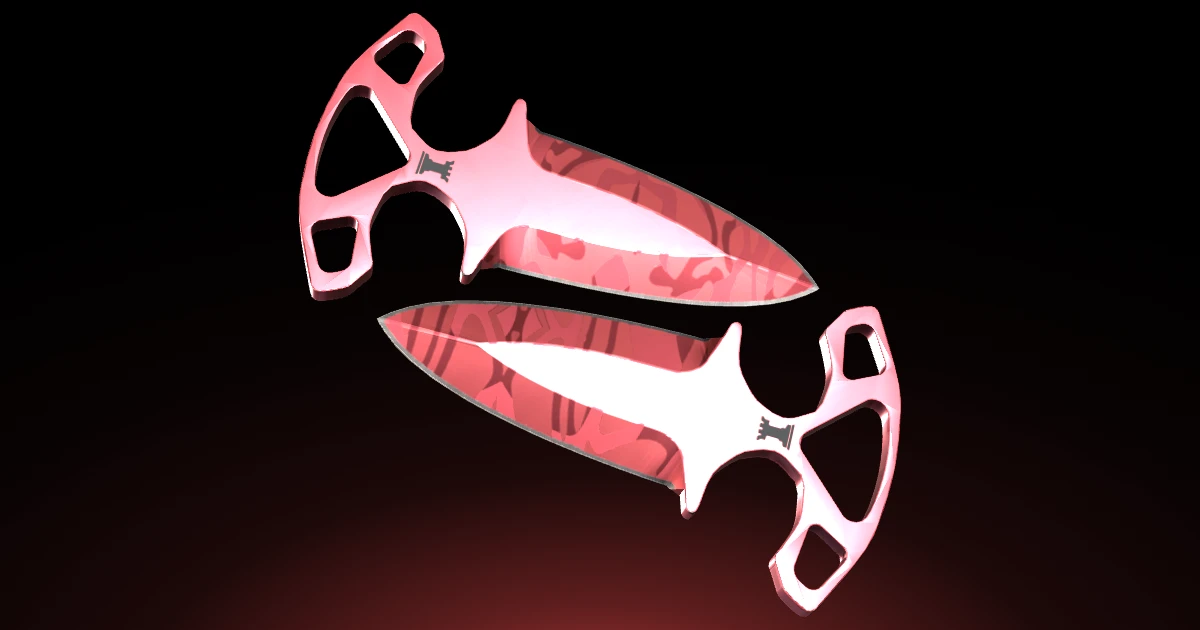 Shadow Daggers | Slaughter skin in CS2