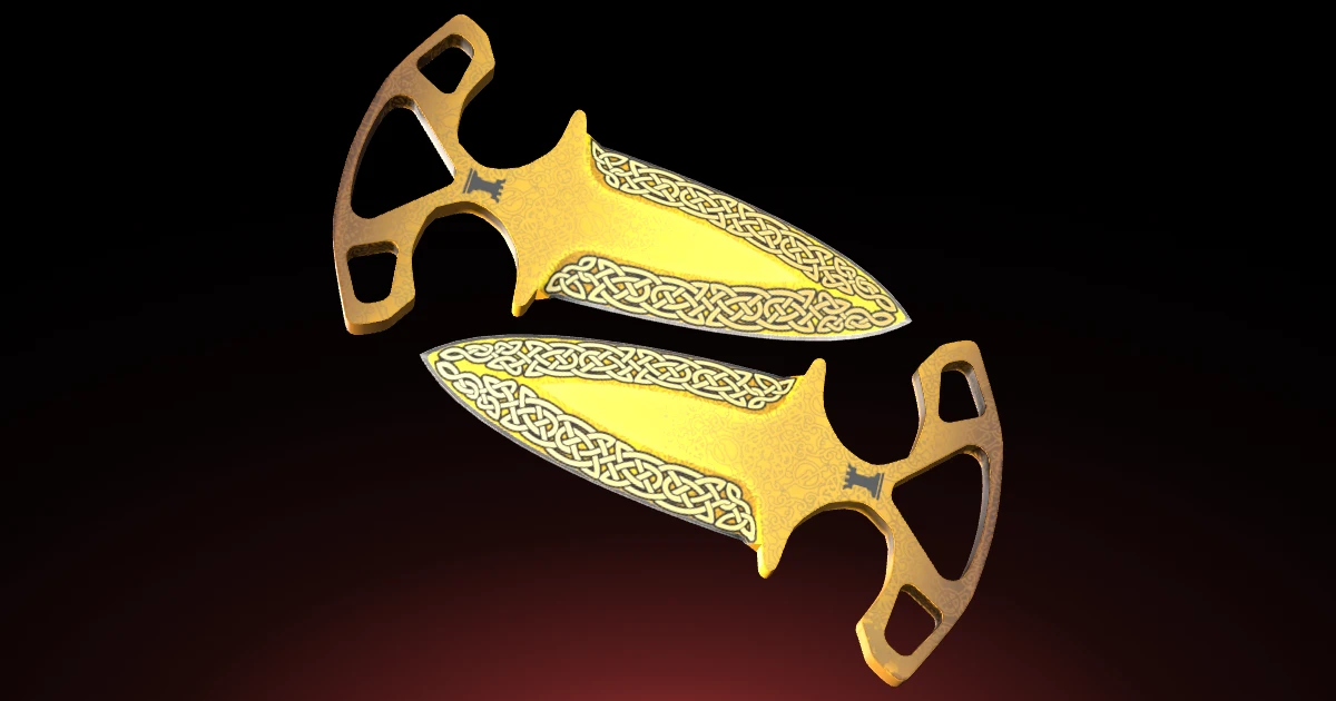 Shadow Daggers | Lore skin in CS2