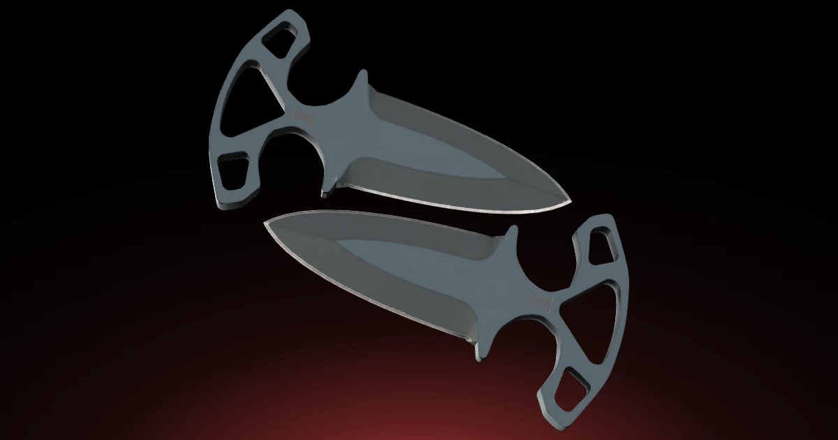 Shadow Daggers | Night skin in CS2
