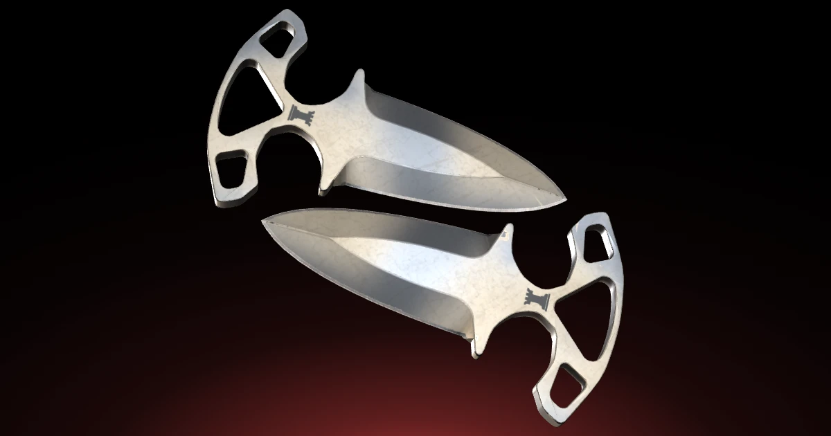 Shadow Daggers | Scorched skin in CS2