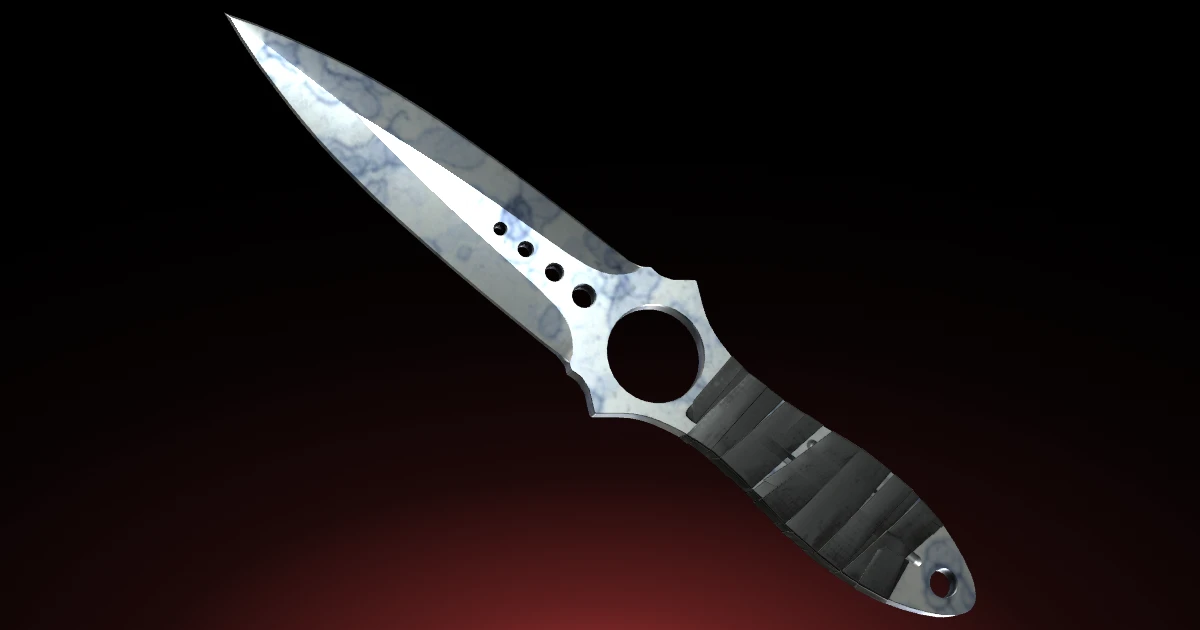Skeleton Knife | Stained skin in CS2