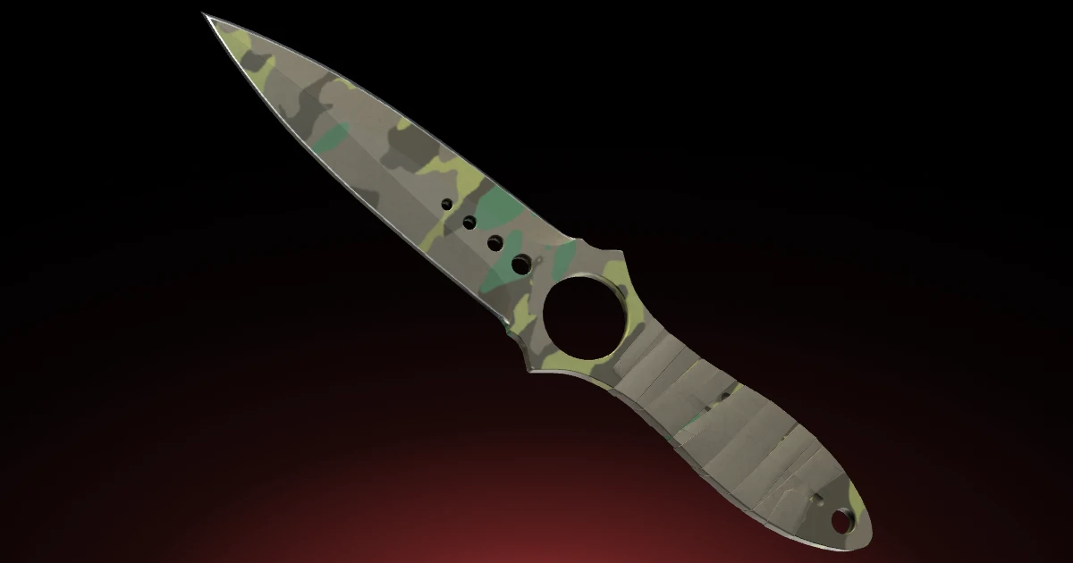 Skeleton Knife | Boreal Forest skin in CS2