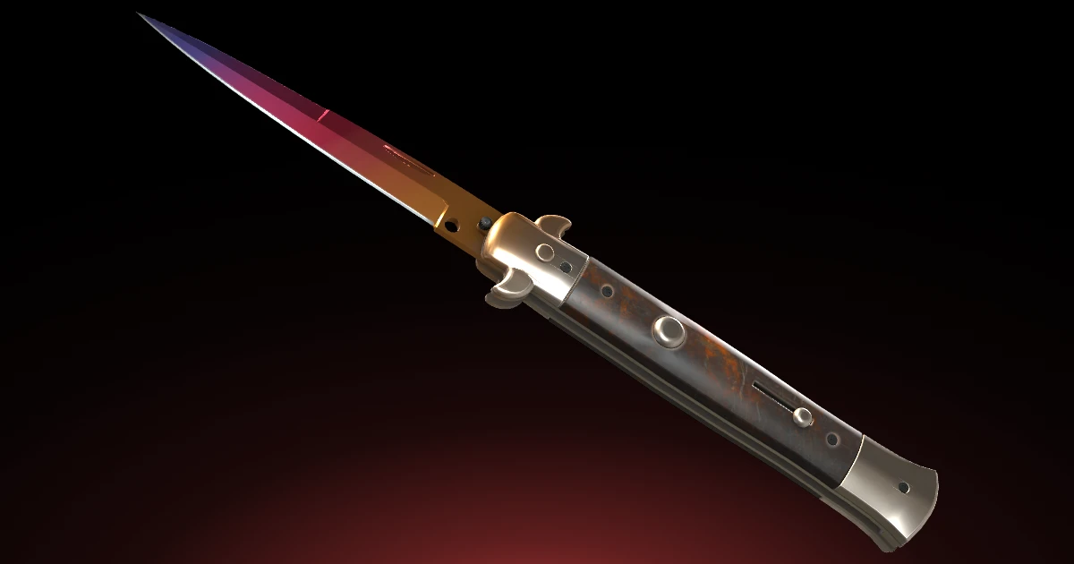 Stiletto Knife | Fade skin in CS2