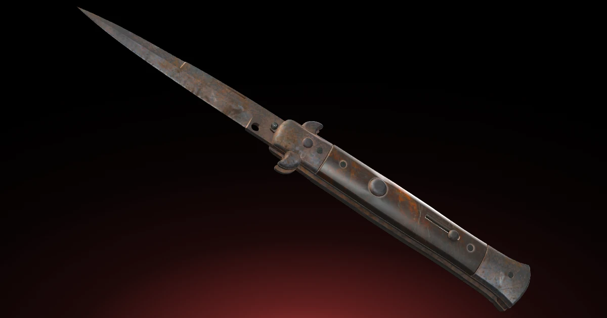 Stiletto Knife | Rust Coat skin in CS2