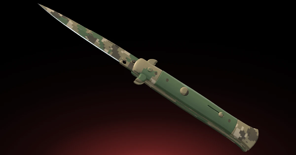 Stiletto Knife | Forest DDPAT skin in CS2