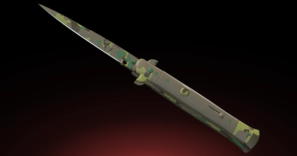 Stiletto Knife | Boreal Forest skin in CS2