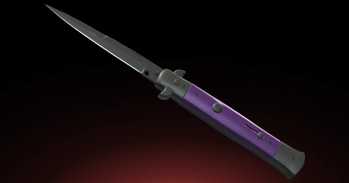 Stiletto Knife | Ultraviolet skin in CS2