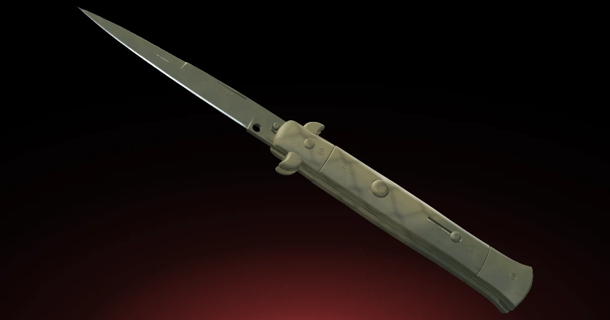 Stiletto Knife | Safari Mesh skin in CS2