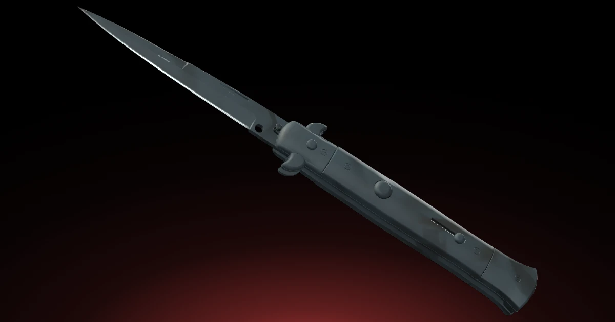 Stiletto Knife | Night Stripe skin in CS2