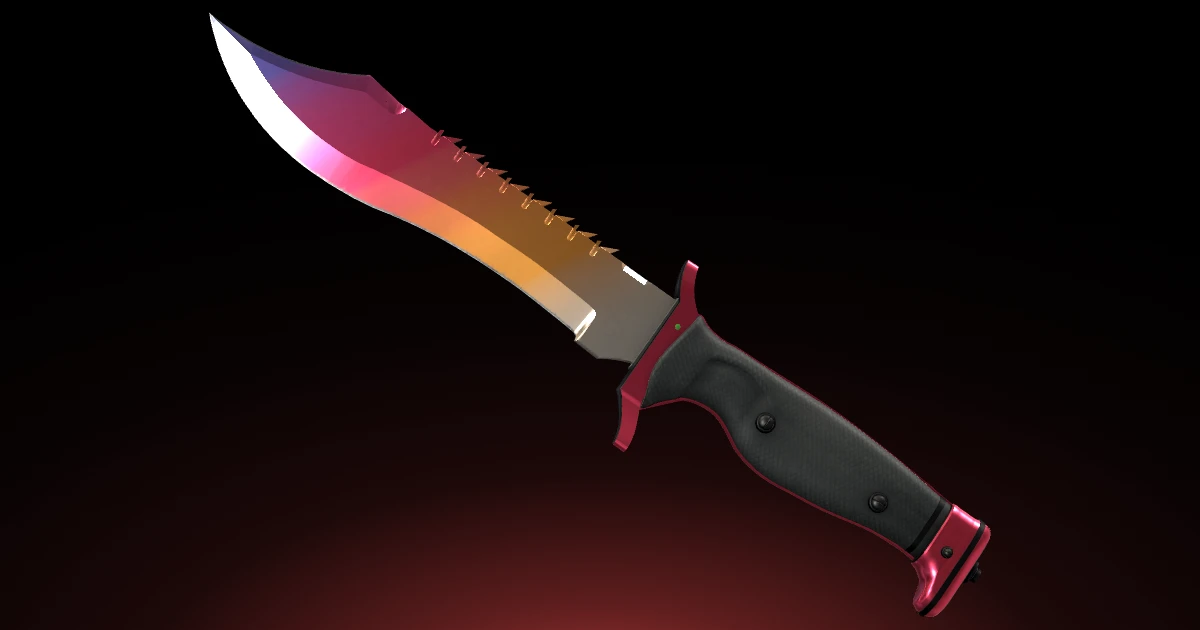 Bowie Knife | Fade skin in CS2