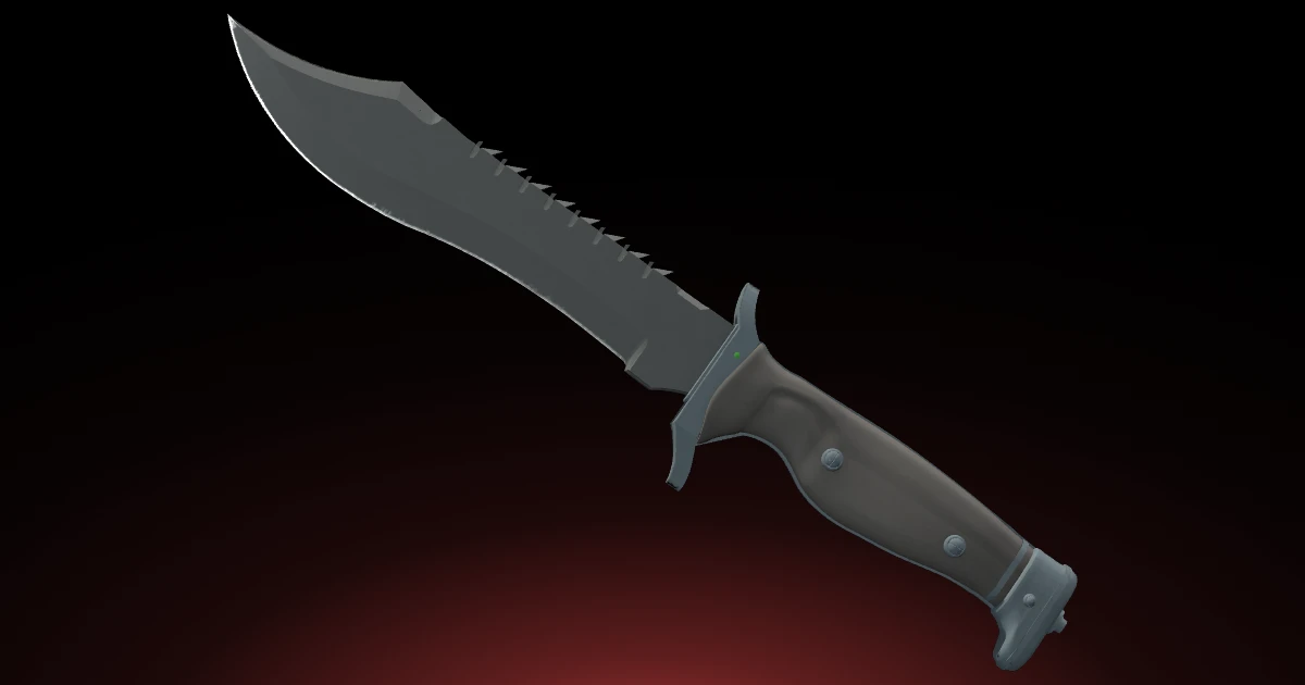 Bowie Knife | Night skin in CS2