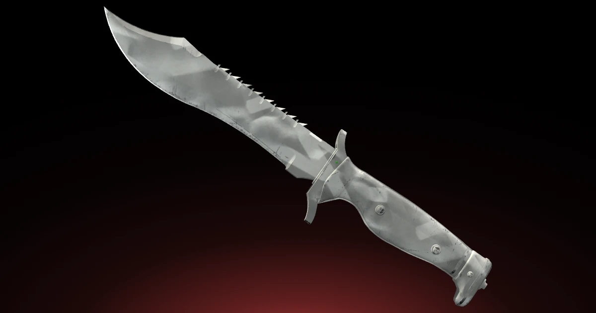 Bowie Knife | Urban Masked skin in CS2