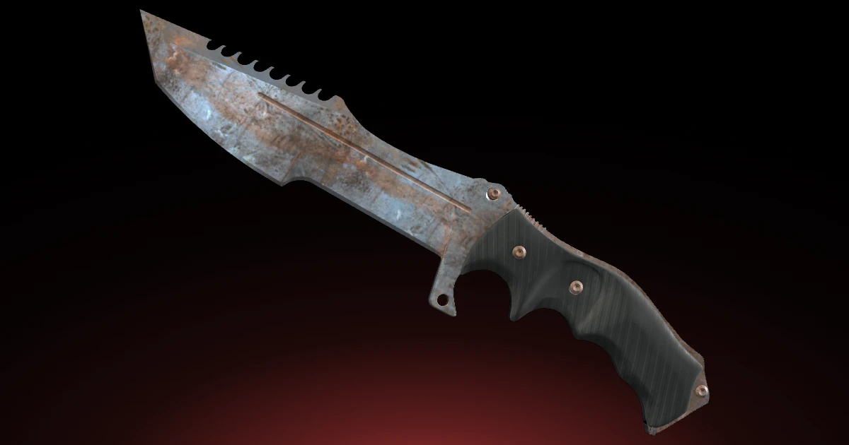Huntsman Knife | Rust Coat skin in CS2