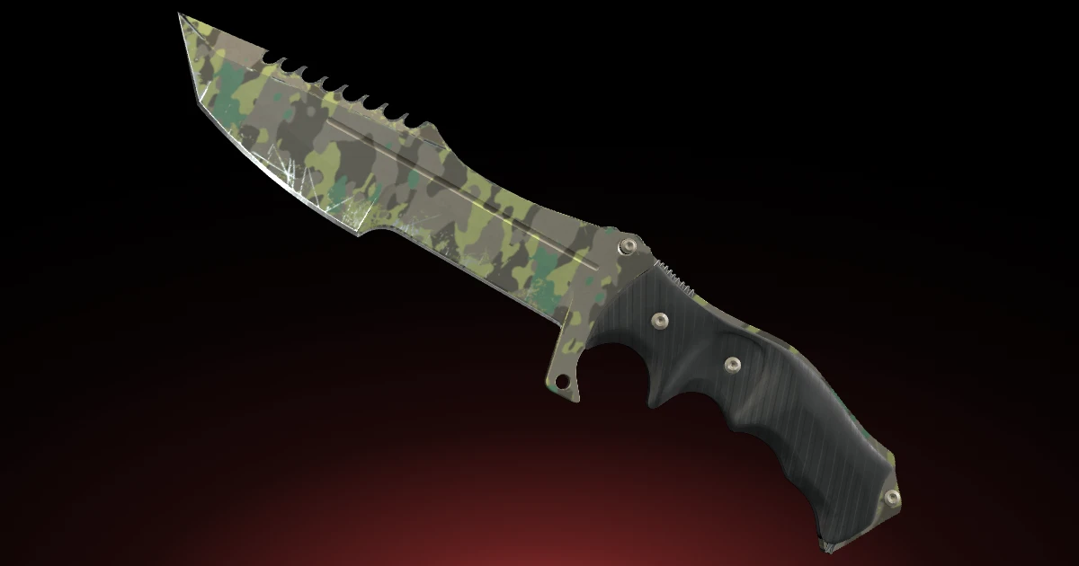Huntsman Knife | Boreal Forest skin in CS2