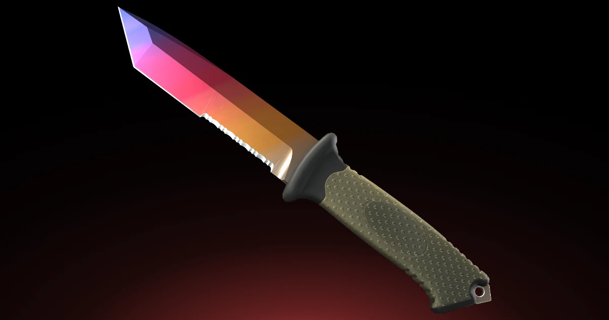 Ursus Knife | Fade skin in CS2