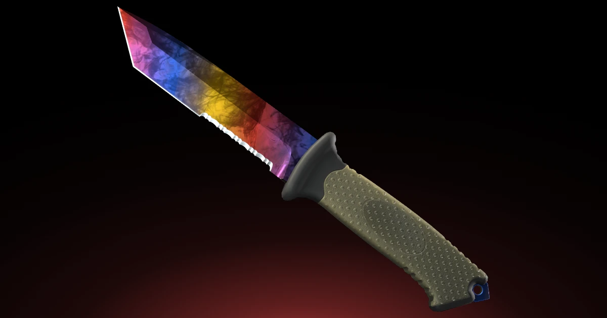 Ursus Knife | Marble Fade skin in CS2