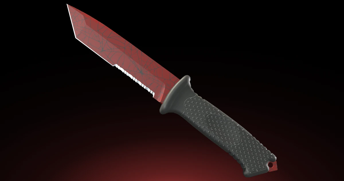 Ursus Knife | Crimson Web skin in CS2