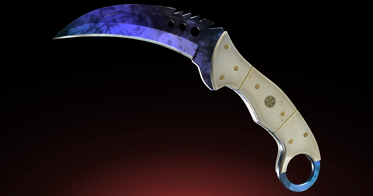 Talon Knife | Doppler skin in CS2