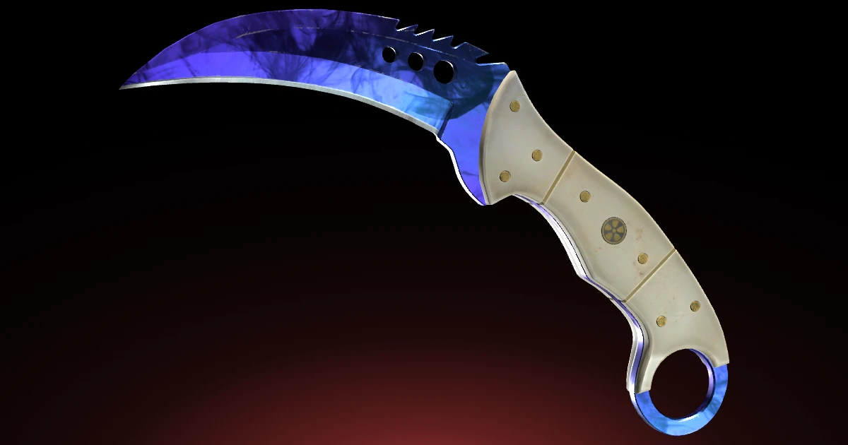 Talon Knife | Doppler skin in CS2