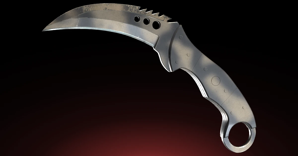 Talon Knife | Scorched skin in CS2
