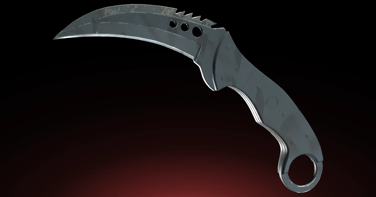 Talon Knife | Night Stripe skin in CS2