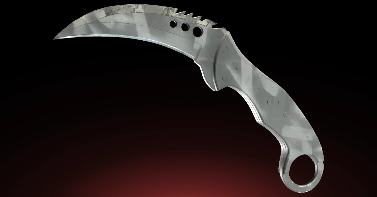 Talon Knife | Urban Masked skin in CS2