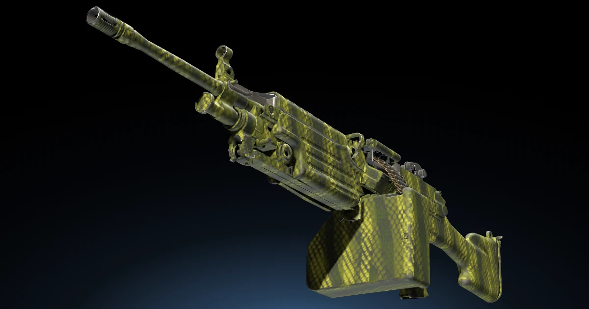 M249 | Gator Mesh skin in CS2