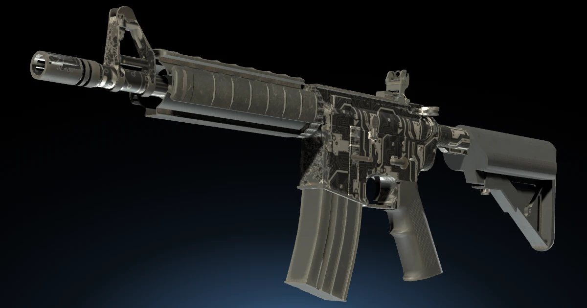 M4A4 | Mainframe skin in CS2