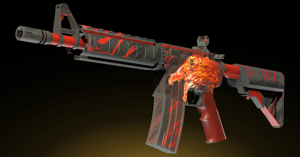 M4A4 | Howl skin in CS2