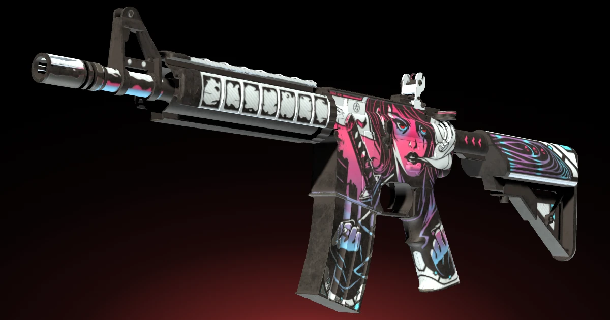 M4A4 | Neo-Noir skin in CS2