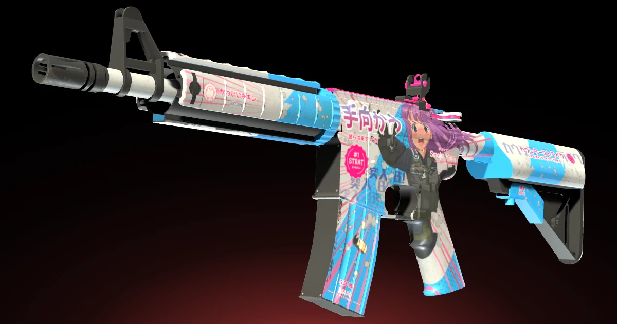 M4A4 | Temukau skin in CS2